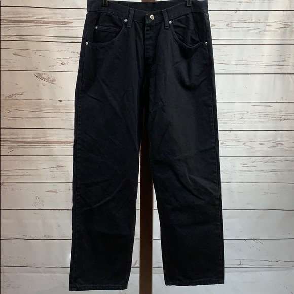 Wrangler Other - Wrangler NWT Relaxed Fit Straight Leg Black Jeans